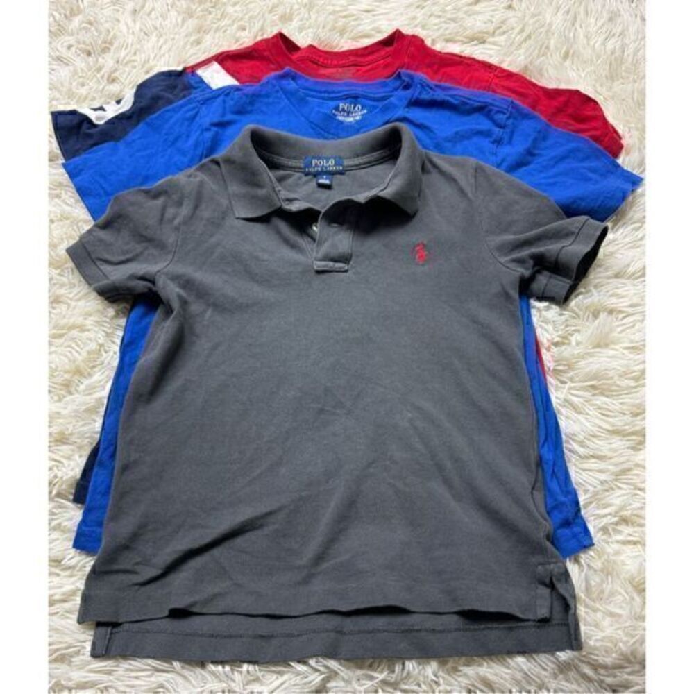 3 piece size 7-8 Boys Collar & T Shirt Bundle by Polo Ralph Lauren